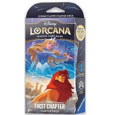 Aurora & Simba (Sapphire/Steel) - First Chapter Starter deck - Disney Lorcana TCG